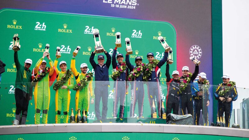 Trophies for United Autosports